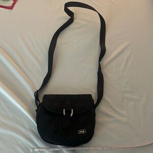 Lug crossbody purse